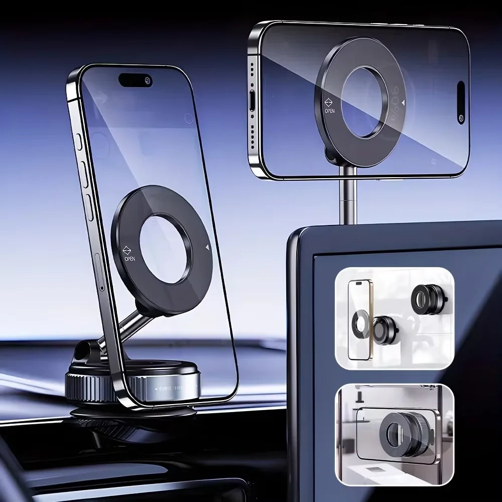 Vacuum Suction Magnetic Phone Mount, view 3