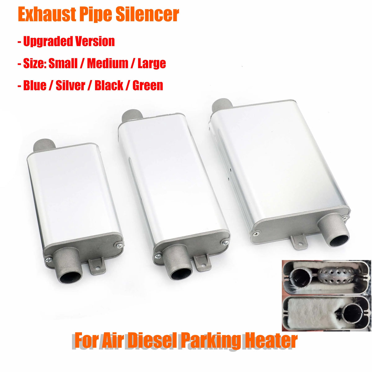 Diesel Heater Exhaust Silencer (24 mm)