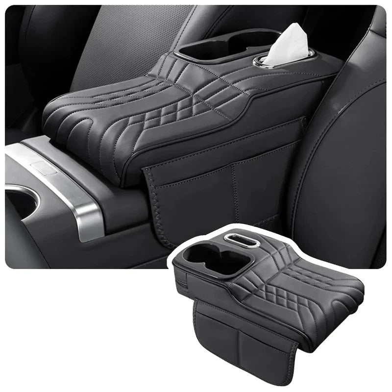 Armrest Cushion Organiser with Cup Slot