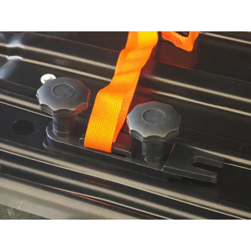 Aerodynamic ABS Roof Box, Dual-Side Opening, view 6