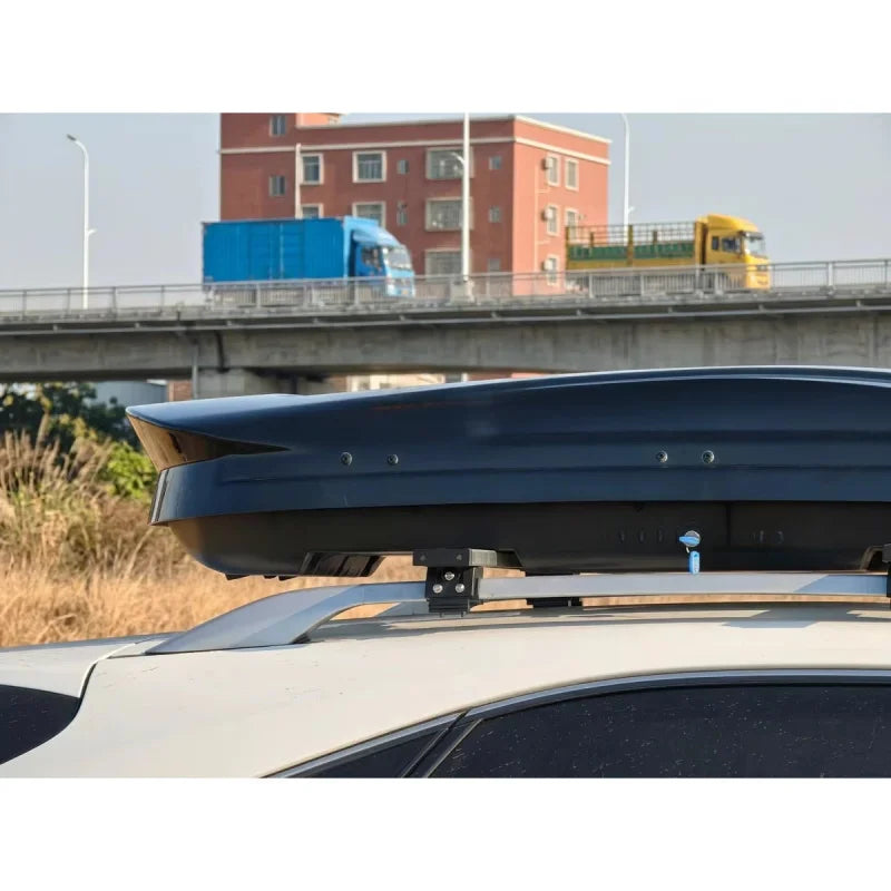 Aerodynamic ABS Roof Box, Dual-Side Opening, view 3