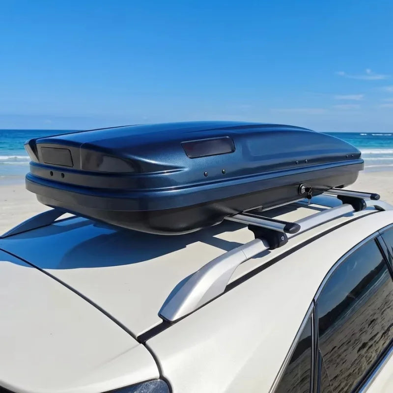 Aerodynamic ABS Roof Box, Dual-Side Opening, view 2